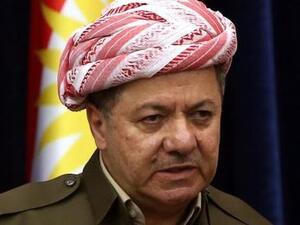 Iraqi Kurdish leader Masoud Barzani urged both the Turkish government and the PKK to find a peaceful solution. (AFP/File)
