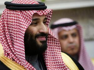 Crown Prince Mohammed bin Salman in the US. (AFP)