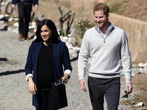 Duke of Sussex, and Meghan, Duchess of Sussex, tour the ‘Education For All’ boarding house on February 24, 2019. (AFP/ File Photo)