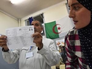 Scrutineers count votes at the end of the Algerian parliamentary elections late on May 4, 2017, in the capital Algiers. (AFP/ File)
