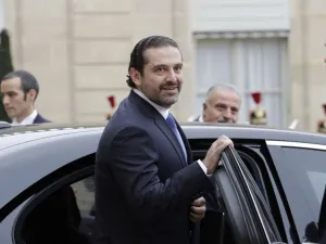 Saad Hariri in Paris on Nov. 18. (AFP/ File)