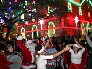Christmas celebrations in Maghdoushe, Saturday, Dec. 8, 2018. (The Daily Star/Stringer)
