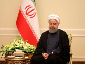 President Rouhani, pictured in Tehran on November 6. (AFP/File)