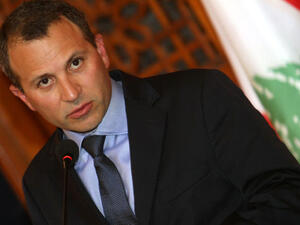 Lebanon's foreign minister, Gibran Bassil. (AFP/ File Photo)