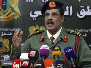 Libyan Army Spokesman General Brigadier Ahmed Al-Mesmari. (AFP/ File Photo)
