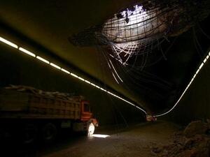 An Israel military spokesman said they were aware of a number of tunnels crossing into Israel from Lebanon. (AFP)

