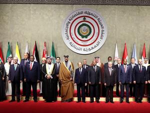 Syria's membership in the Arab League is not on the agenda of this month's annual Arab summit. (AFP/ File)