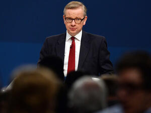 Top Tory Brexiteer Michael Gove. (AFP/File)
