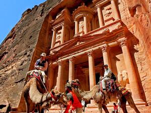the stunning Petra, Jordan. (AFP/File)