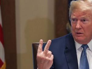 US President Donald Trump. (Nicholas Kamm, AFP)