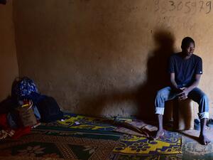 A migrant from West Africa waits in Niger before setting out for Europe via Libya. (AFP/Issouf Sanogo)