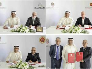 خلال توقيع مذكرات التفاهم.