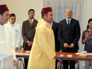 العاهل المغربي الملك محمد السادس 