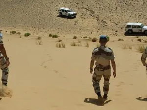 عناصر من القوات الأممية في الصحراء الغربية
