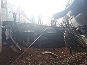 خروج قطار عن سكته على الخط الرابط بين العاصمة المغربية الرباط ومدينة القنيطرة شمالا.