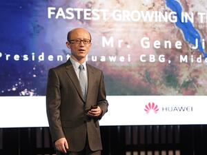 Mr. Gene Jiao, President of Huawei CBG, Middle East & Africa.