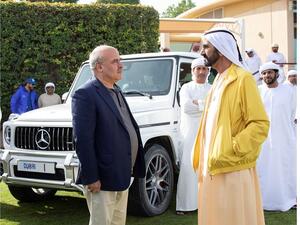 Mr. Mirwais Aziz and HH Sheikh Mohammed Bin Rashed Al Maktoum.
