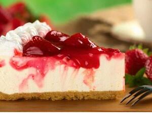 تشيز كيك مخبوزة