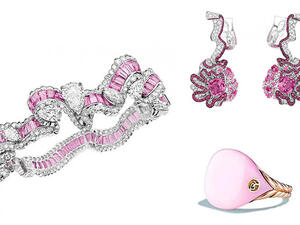 اللون الوردي هو لون الرمز العالمي للتوعية بسرطان الثدي