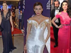 إطلالات النجمات من حفل جوائز الموسيقى العربية