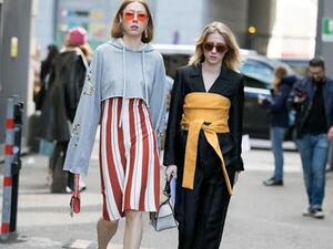 أزياء الشارع من أسبوع ميلان 2017