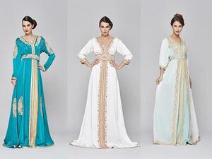 تألقي مع أجمل تصاميم القفطان المغربي