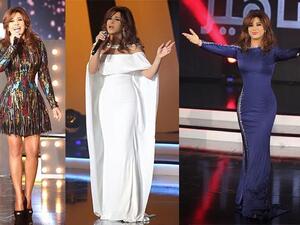 صور أجمل إطلالات لنجوى كرم في برنامج ‫‏ديو المشاهير