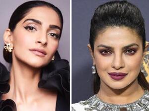 النجمتين الهنديتين بريانكا شوبرا وسونام كابور