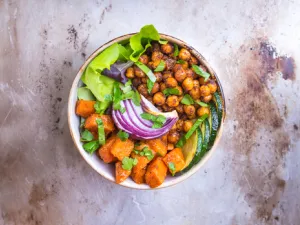 سلطة البطاطا الحلوة

