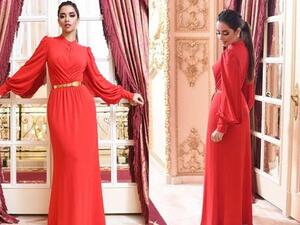 لوك رائع لبلقيس فتحي من تصميم العالمي أليكسندر مكوين