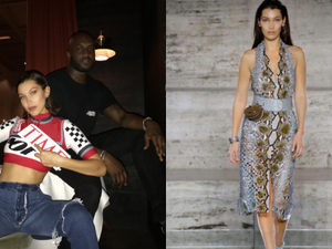 بيلا حديد  تمتلك ستايل جذاب وجريء