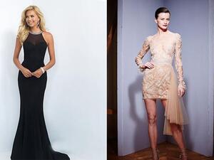 صور فساتين سهرة أنيقة للأمهات