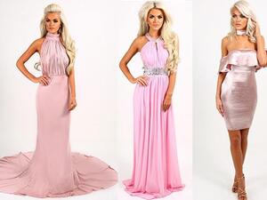 فساتين باللون الزهري عليك اقتناؤها في شهر أكتوبر