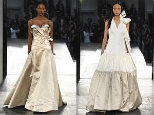 صور فساتين خطوبة من عروض أزياء خريف وشتاء 2017