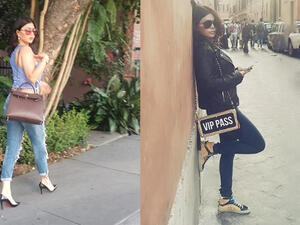 تهتم هيفاء بالراحة فيما يخص إطلالاتها اليومية فتختار أن تنسقها بالجينز 