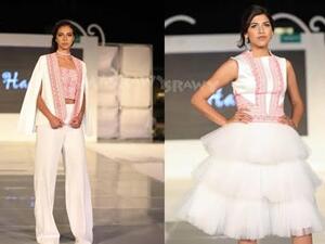 أطلقت مصممة الأزياء "هامة الحناوي" مجموعتها الجديدة للأزياء في مصر