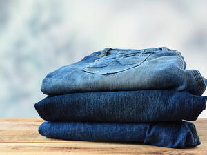 انفضي الجينز قبل نشره

