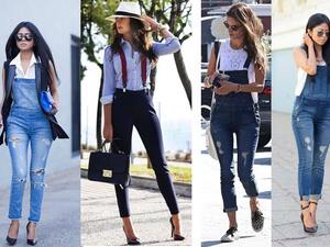 جمبسوت جينز بقصات مبتكرة لأناقتك في صيف 2016