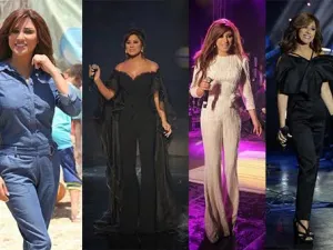 نجوى كرم اختارت الجمبسوت لإطلالاتها بشكل متزايد في الفترة الأخيرة