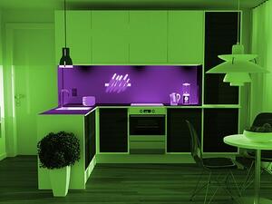 يغزو ورق الحائط تصاميم المطابخ الحديثة، ليضفي لمسة أناقة وفخامة عليها يغزو ورق الحائط تصاميم المطابخ الحديثة، ليضفي لمسة أناقة وفخامة عليها