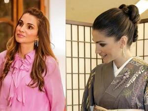 أجمل تسريحات الملكة رانيا العبدلله استوحي منها لسهرات عيد الحب