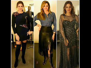 باسكال مشعلاني تألقت بثلاث إطلالات على المسرح ديو المشاهير