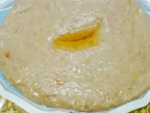 الهريس باللحم على الطريقة القطرية