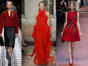 كوني الأكثر جاذبية مع اللون الأحمر هذا الشتاء!