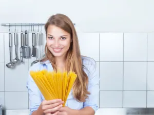 المعكرونة المجففة عادة ما تمتد صلاحيتها لمدة طويلة