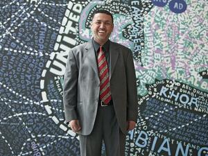 Nasser Isleem, a senior Arabic language lecturer at NYU Abu Dhabi