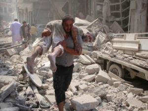 Idlib destruction (AFP File Photo)