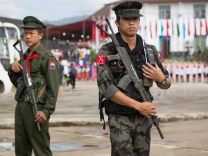 An estimated 6,700 Rohingya Muslims were killed by security forces joined by Buddhist mobs in the first month of the crackdown alone. (AFP/ File Photo)