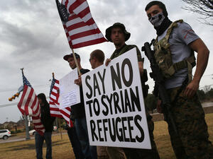 Trump has been criticized during his presidential campaign for his inflammatory language against Muslims, immigrants, women and other groups. (AFP/File)
