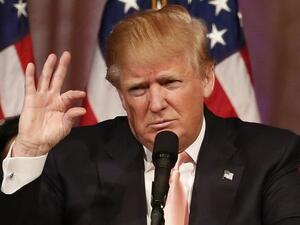 US President Donald Trump. (AFP/Rhona Wise)